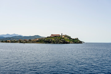 Portoferraio, Festung, Forte Stella, Forte Falcone, Leuchtturm, Altstadt, Hafen, Insel, Elba,...