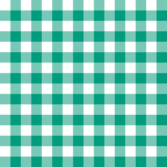 Gingham tablecloth vector seamless pattern