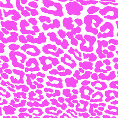 Vector pink leopard print pattern animal seamless.  Leopard skin abstract for printing, cutting, crafts , stickers, web, cover, wall stickers, home decorate and more.