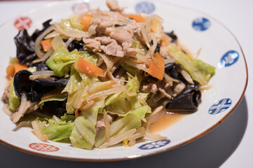 肉野菜炒め