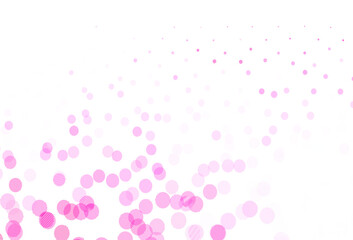 Light Pink, Yellow vector layout with circle shapes.