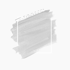 Logo brush stroke watercolor paint background vector. Perfect design for headline and sale banner. 