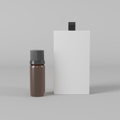 Amber Glass Bottle Mockup
cardboard box, mockup 3d modelling