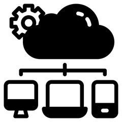 cloud line icon