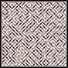 Fototapeta premium Color truchet tiling connections illustration