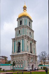 Fototapeta na wymiar Saint Sophia's Cathedral, Kiev, Ukraine
