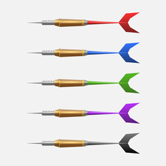 Fototapeta premium dart arrow vector Illustration