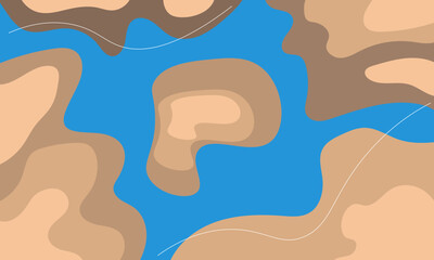 Abstract background modern hipster futuristic graphic. Colorful template banner with gradient color. Design with liquid shape. social media post templates for digital banners, posters, digital layouts