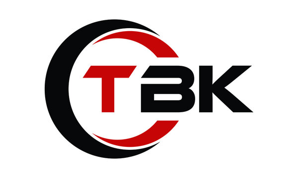 TBK three letter swoosh logo design vector template | monogram logo | abstract logo | wordmark logo | letter mark logo | business logo | brand logo | flat logo | minimalist logo | text | word | symbol