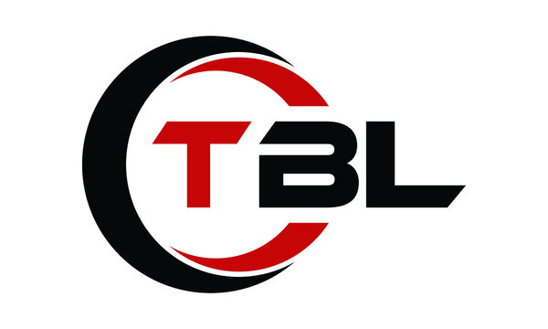 TBL three letter swoosh logo design vector template | monogram logo | abstract logo | wordmark logo | letter mark logo | business logo | brand logo | flat logo | minimalist logo | text | word | symbol