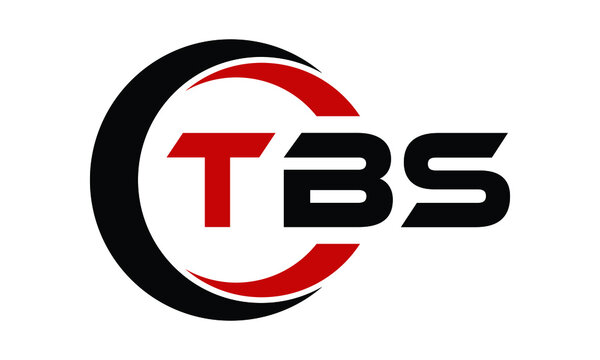 TBS three letter swoosh logo design vector template | monogram logo | abstract logo | wordmark logo | letter mark logo | business logo | brand logo | flat logo | minimalist logo | text | word | symbol