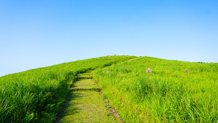 長崎県平戸市の川内峠からの景色