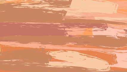 Beautiful and modern calming coral abstract background with oil painting texture.