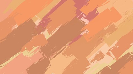 Beautiful and modern calming coral abstract background with oil painting texture.