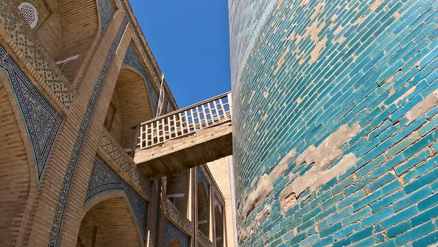 Ancient architecture of the Uzbek city of Khiva.