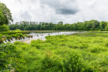 Venta waterfall or Ventas Rumba in Kuldiga, Latvia