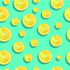fruit, citrus, lemon, orange, food, lime, pattern,
