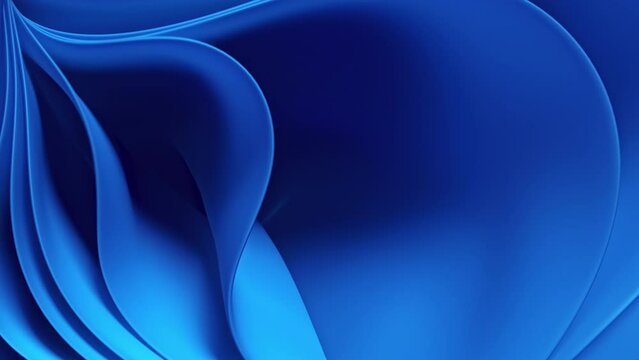 Animated abstract 11 wavy cloth fabric lines wave effect window backdrop. Corporate concept can be used for visuals, vj, presentations as motion background Seamless Loop 4k