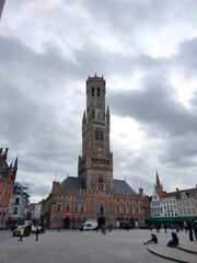 Fototapeta na wymiar Place de Bruges