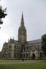 Great Cathedral in Salisbury – England