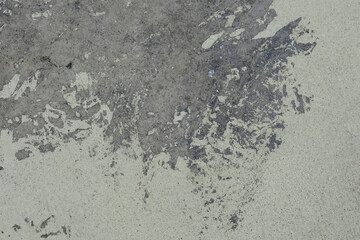 abstract form on grunge floor