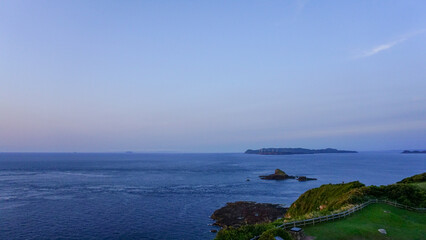 長崎県平戸市の大バエ灯台から見える風景