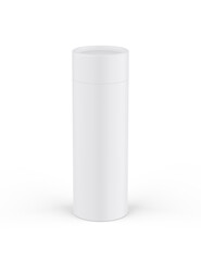 Closed Tube White Blank Matte Paper 80x240