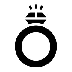 ring glyph icon