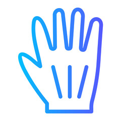 glove gradient icon