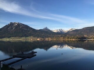 lake in the mountains