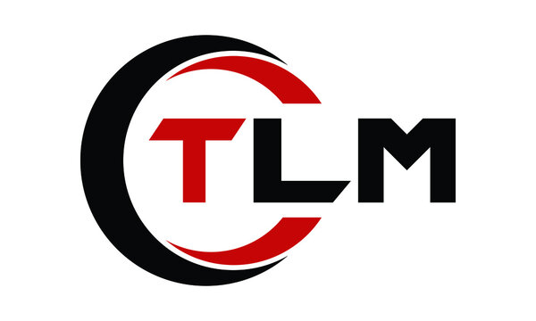 TLM three letter swoosh logo design vector template | monogram logo | abstract logo | wordmark logo | letter mark logo | business logo | brand logo | flat logo | minimalist logo | text | word | symbol