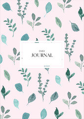 to do list, memo, planner with pastel floral watercolor