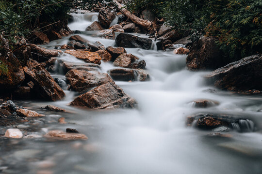 Stream in the Mountains