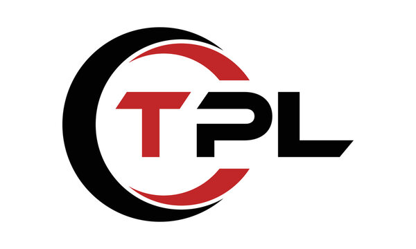 TPL three letter swoosh logo design vector template | monogram logo | abstract logo | wordmark logo | letter mark logo | business logo | brand logo | flat logo | minimalist logo | text | word | symbol