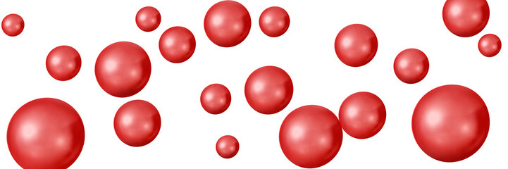 red ball background for making background