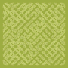 Color truchet tiling connections illustration