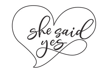 Bride tribe hand drawn lettering quote. Wedding inspiration calligraphy crd isolated on white background. Typography romantic bohemian poster. Vector invitation illustration