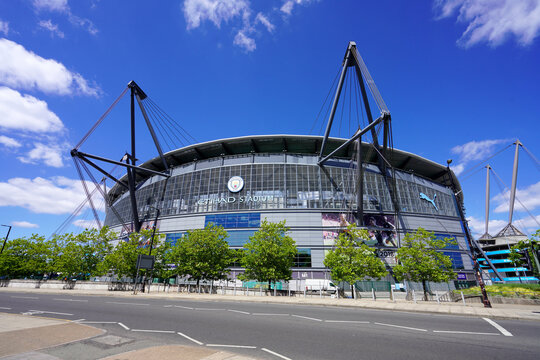 City Of Manchester Stadium Also Known Etihad Stadium Is The Home Ground Of Manchester City FC