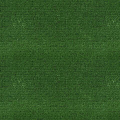 Seamless green carpet rug texture background from above