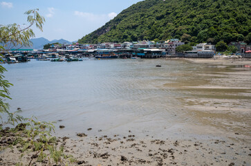 boats on the beach