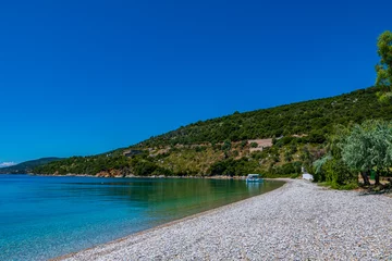 Foto op Canvas The famous beach of Agios Dimitrios in Alonissos island, Greece © panosk18