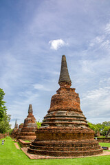 Fototapeta premium The Prang in Wat Phra Si Sanphet, which means 