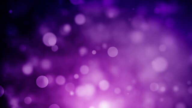 fantasy abstract bokeh purple background loop