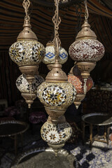 Typical arabic lamps