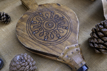 Old medieval bellows