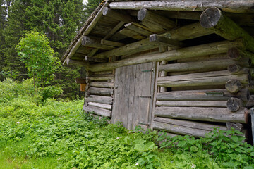 kleinwalsertal, alte schwarzwasserhütte