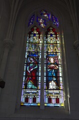 Vitrail de l'&eacute;glise de Maul&eacute;vrier