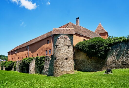 Jurisics castle in Koszeg, Hungary. Popular travel destination and noted tourist attraction.