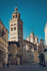 Fototapeta na wymiar Edificios estilo mudéjar de Teruel