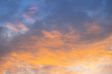 Beautiful sky texture at sunset - 518985576